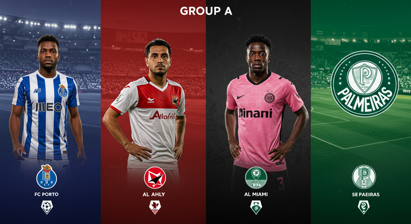 🗓️ Calendario y Predicciones del Grupo A Mundial de Clubes