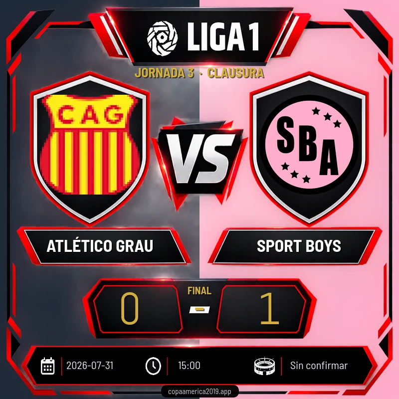 Atlético Grau vs Sport Boys