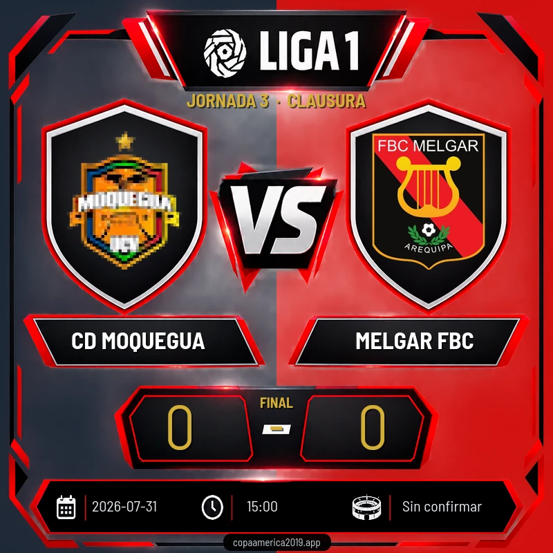CD Moquegua vs Melgar FBC