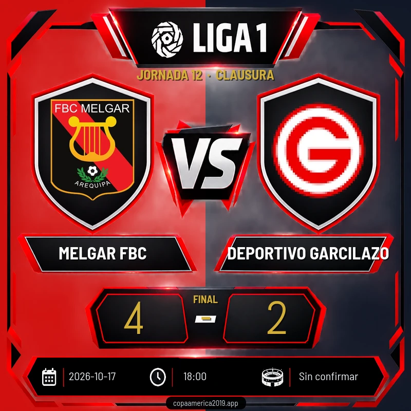 Melgar FBC vs Deportivo Garcilazo