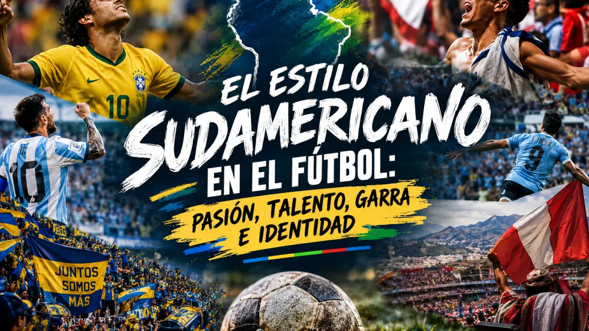 El estilo sudamericano en el fútbol: pasión, talento, garra e identidad